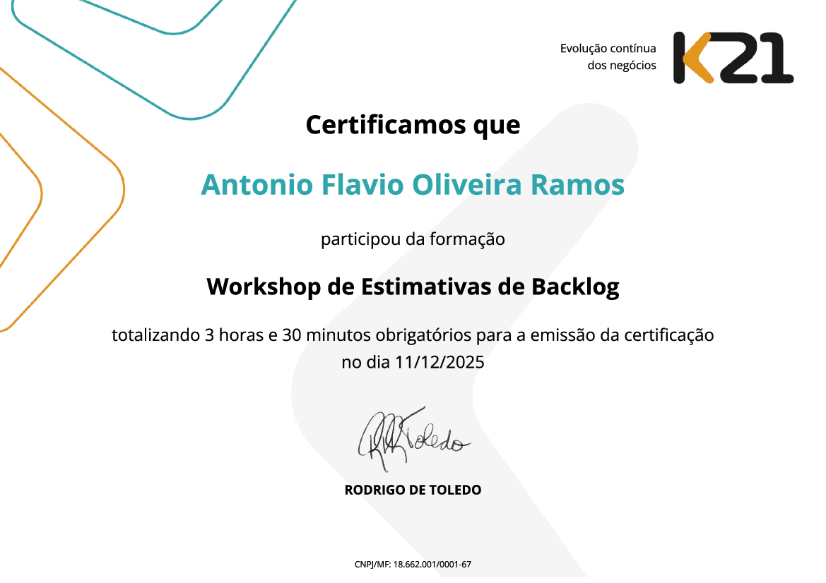 Certificado K21